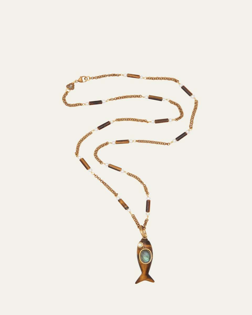 Little Fish Charm Necklace
